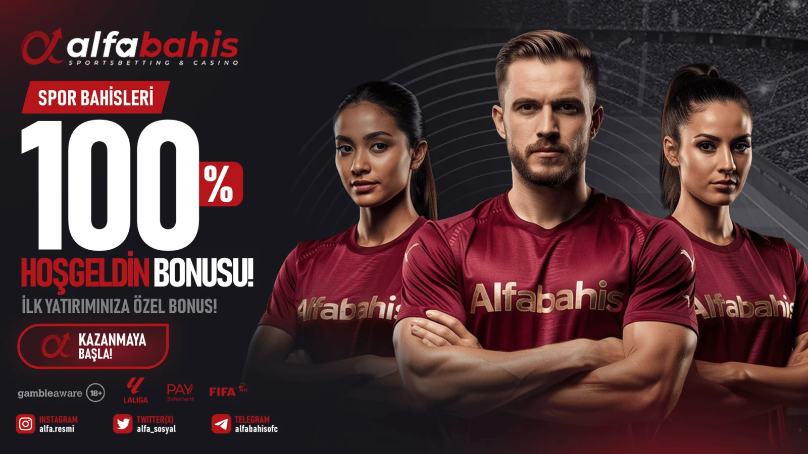 alfabahis Spor %100 Hoşgeldin